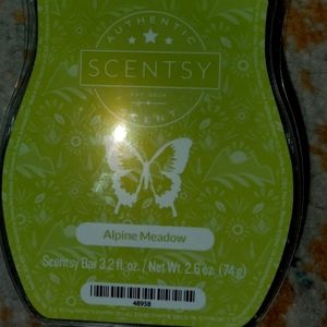 Scentsy Alpine Meadow wax bar 3.2 fl oz. NEW